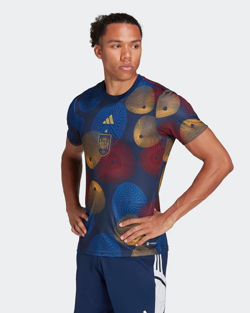 Camisa Masculina Adidas Pré-Jogo Espanha