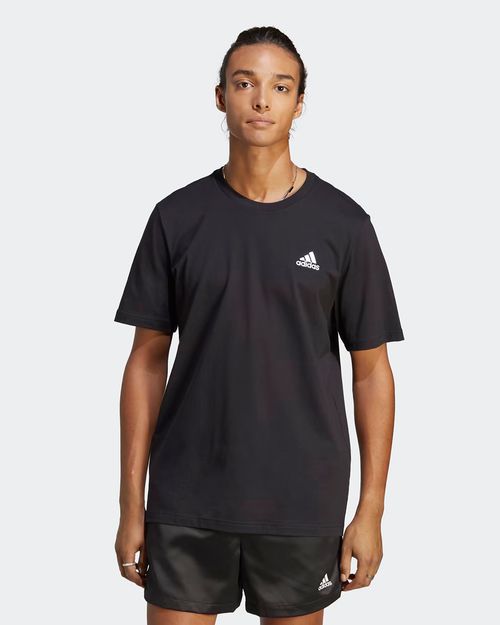Camiseta Masculina Adidas Essentials Logo Bordado