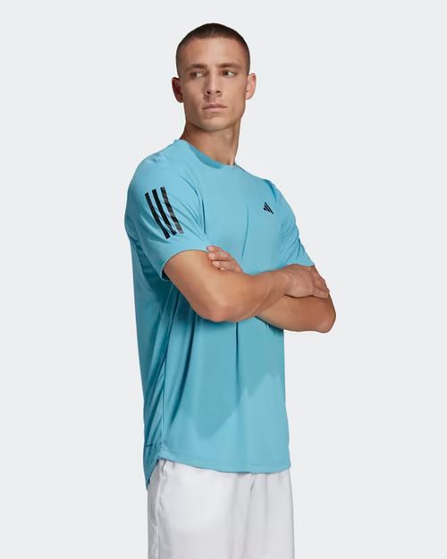 Camiseta Masculina Adidas Club 3-Stripes Tennins