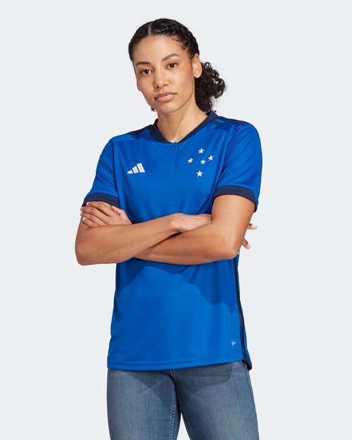 Camisa Adidas Cruzeiro I 23/24 Feminina