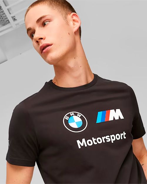 Camiseta Masculina Puma BMW Motorsport Ess Logo