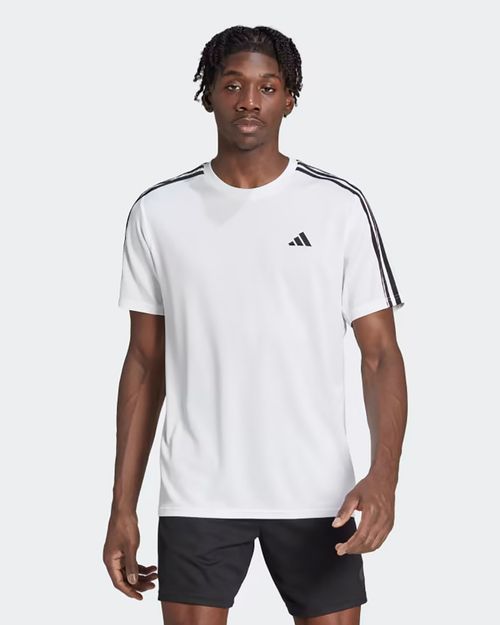 Camiseta Masculina Adidas Treino Train Essentials 3-Stripes
