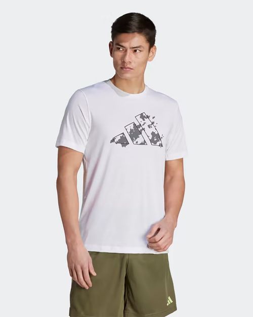 Camiseta Masculina Adidas Treino Estampada Essentials Seasonal