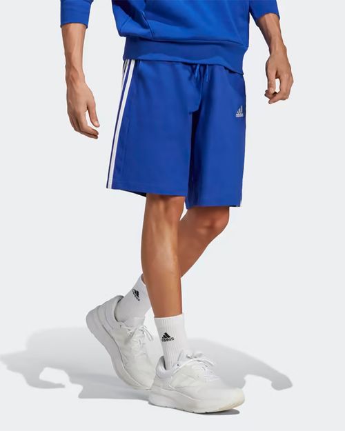 Shorts Masculino Adidas Malha Simples Essentials 3-Stripes
