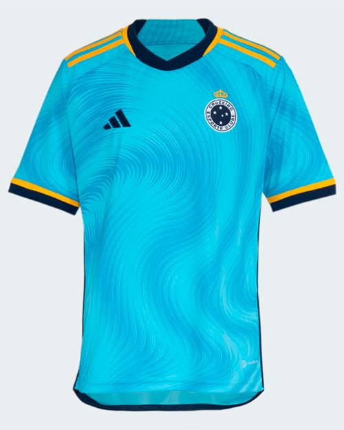 Camisa Adidas Cruzeiro III 23/24 Infantil