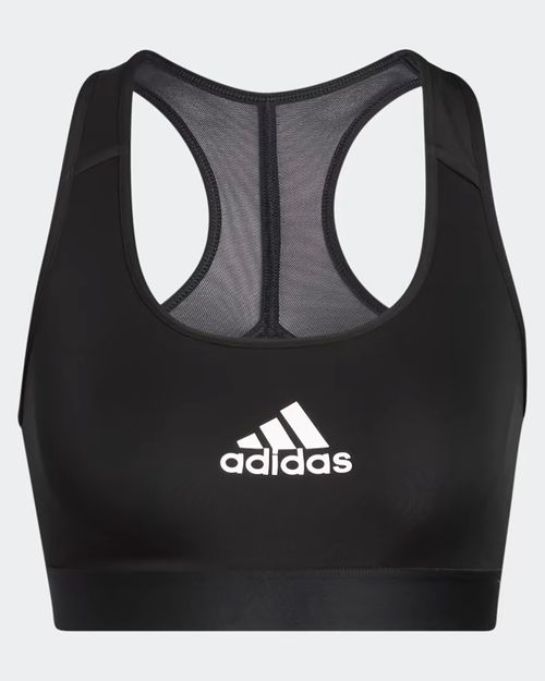 Top Femino Adidas Treino Médio Suporte Powerreact