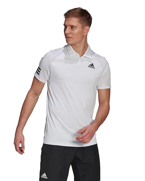 Camisa Polo Masculina Adidas Club 3 Listras
