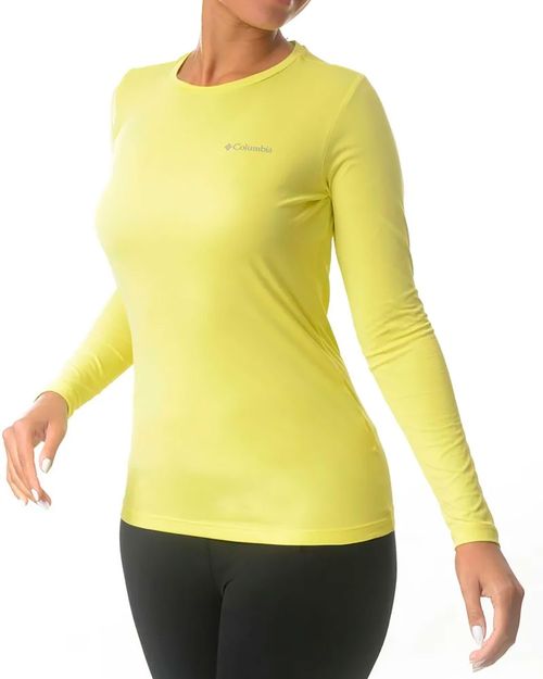 Camiseta Columbia Feminina M/L Neblina