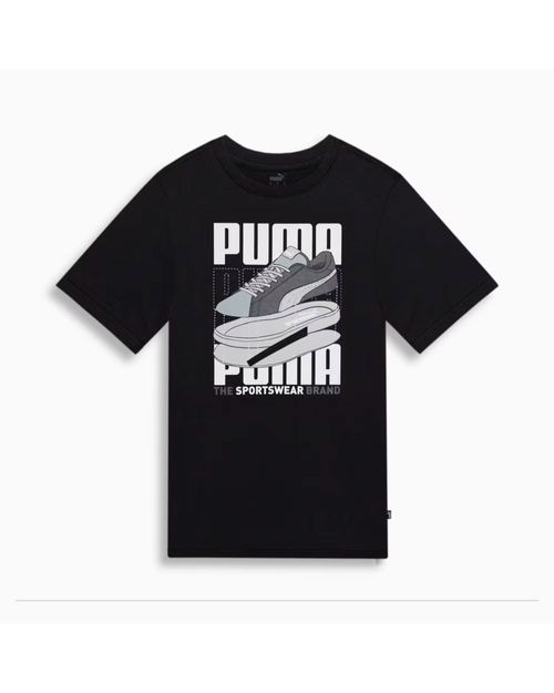 Camiseta Masculina Puma Graphics Sneaker Layers