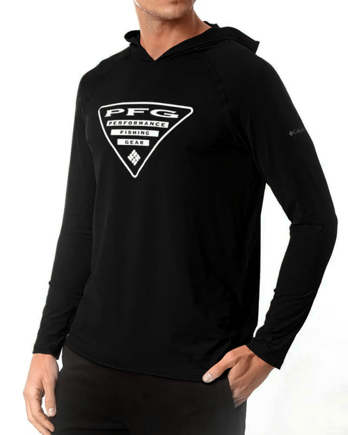 Camiseta Columbia Masculina M/L Aurora PFG Triangle