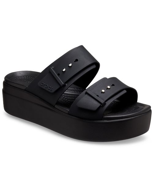 Sandália Crocs Brooklyn Sandal Low Wedge