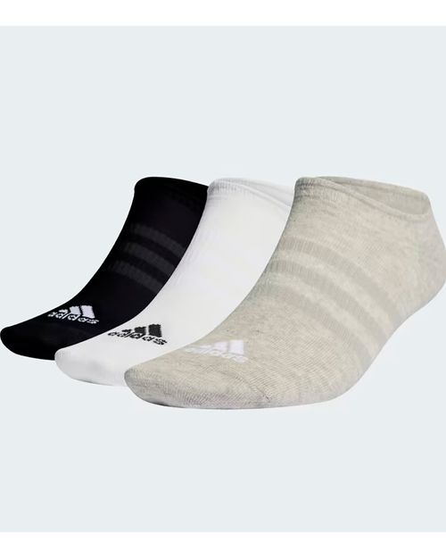 Meias Adidas Soquetes Finas Leves 3 pares