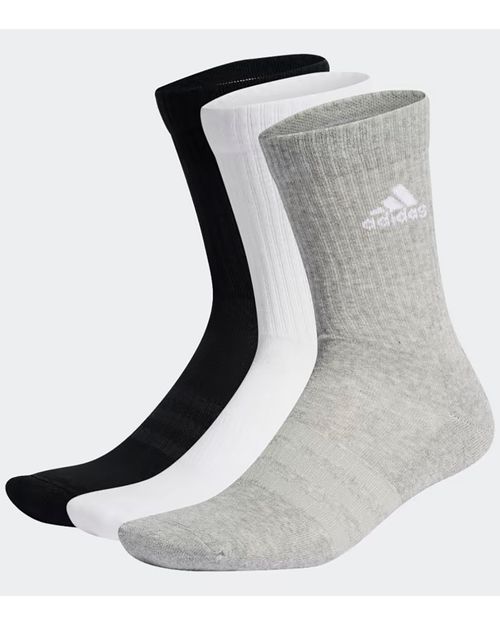 Meias Adidas Amortecidas Cano Alto 3 pares
