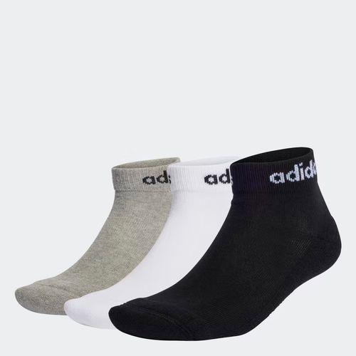 Meias Adidas Linear Ankle Cushioned 3 pares