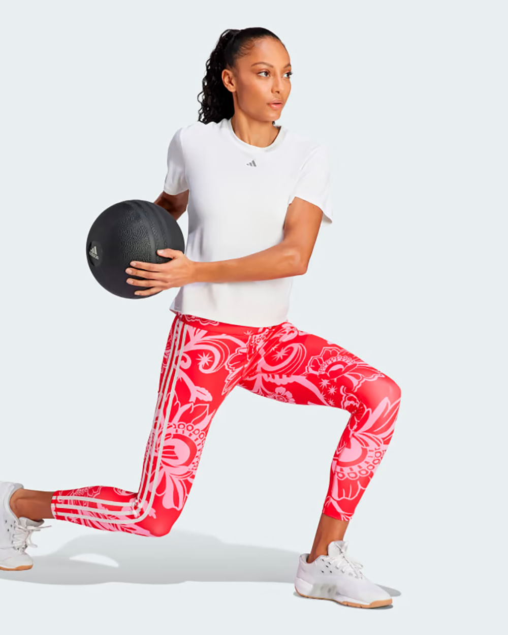 Calça Legging 7/8 Feminina Adidas x FARM Rio - Drastosa | Só as