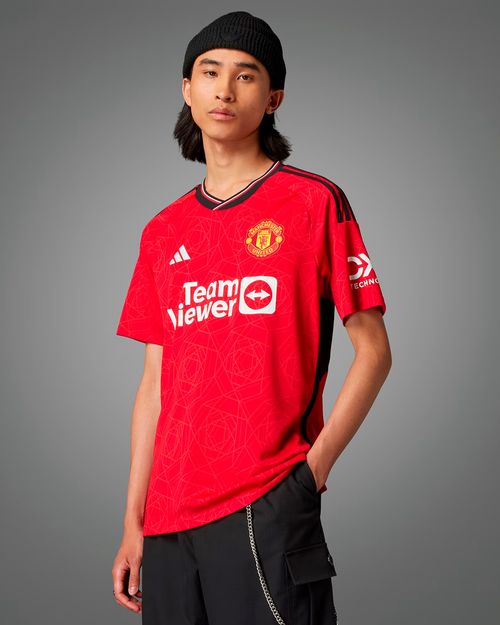 Camisa Adidas 1 Manchester United 23/24 Masculina
