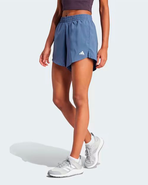 Shorts Feminino Adidas Dois em Um Aeroready Made for Training Minimal