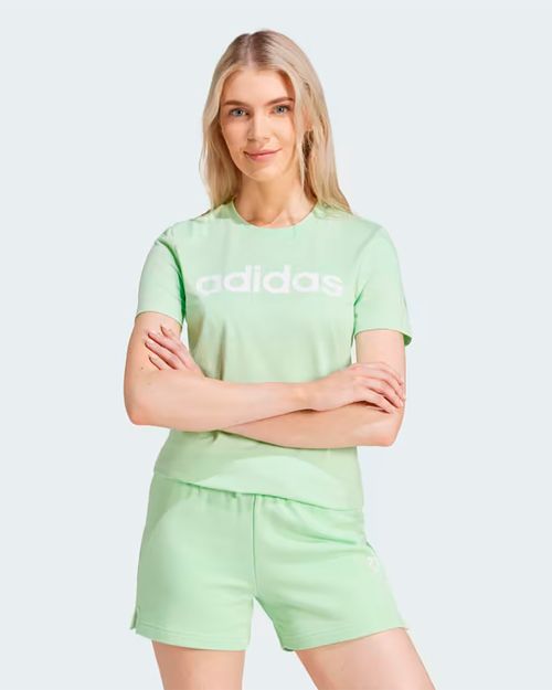 Camiseta Feminina Adidas Essentials Slim Logo