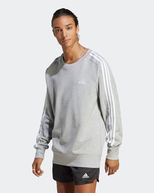 Blusa de Moletom Masculina Adidas Essentials 3 Stripes