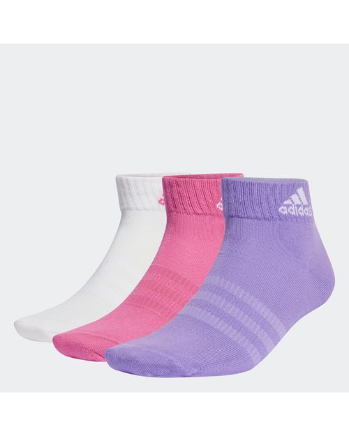 Meia Adidas Finas Leves 3 Pares