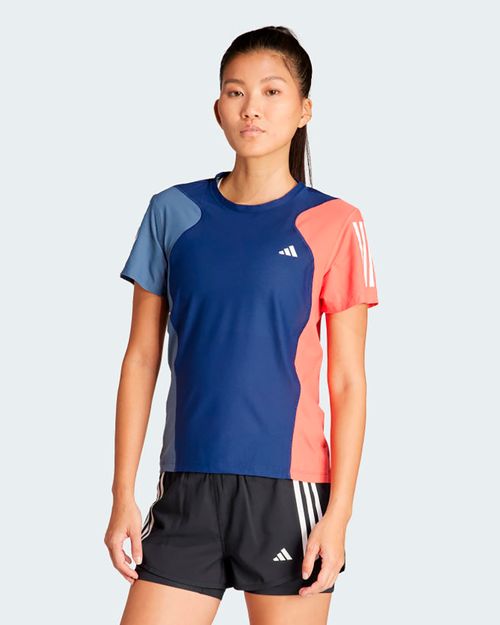 Camiseta Feminina Adidas Own the Run Colorblock