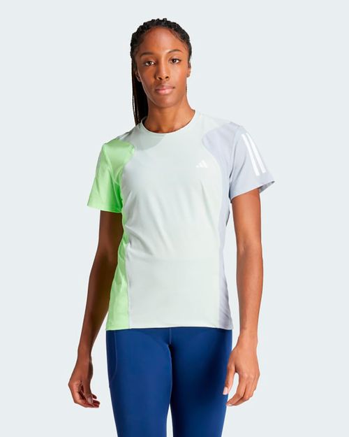 Camiseta Feminina Adidas Own the Run Colorblock