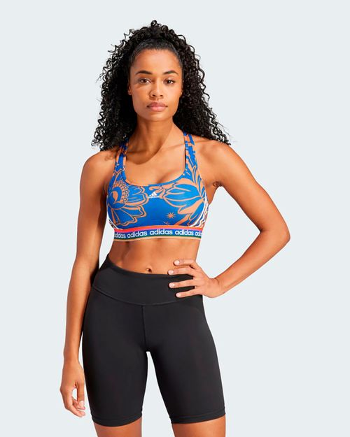 Top Feminino Adidas  Médio Suporte adidas x FARM Rio