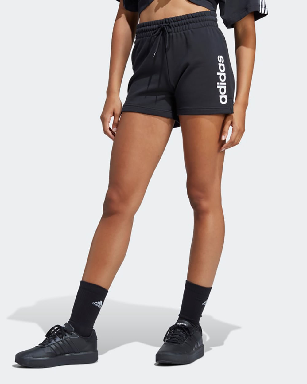 Conjunto Adidas Adidas Originals Moletom Preto Feminino Adidas