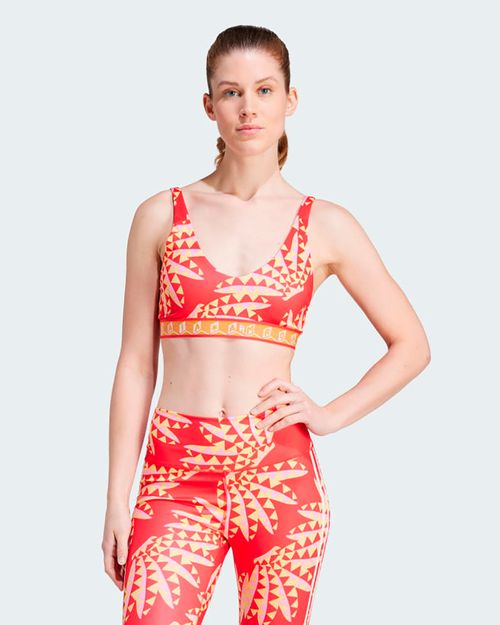 Top Feminino Adidas Médio Suporte adidas x FARM Rio