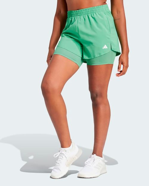 Shorts Feminino Adidas Dois em Um AEROREADY Made for Training Minimal