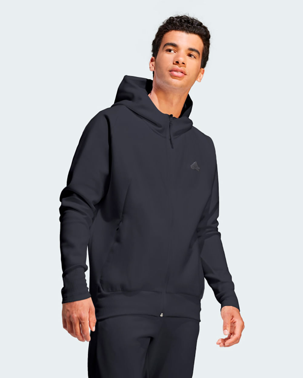 Jaqueta Masculina Adidas com Capuz Zíper Z.N.E. Premium - Drastosa