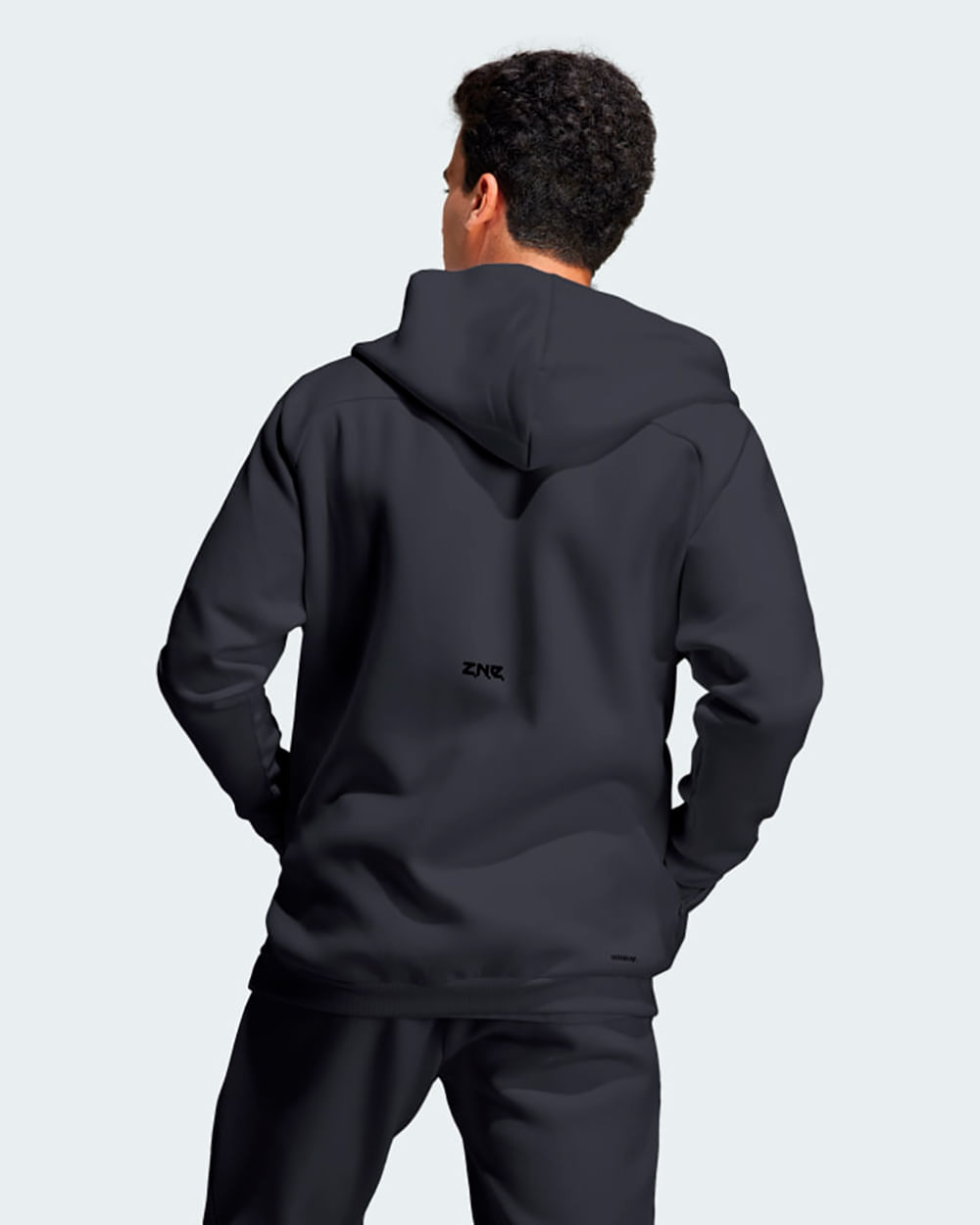 Jaqueta Masculina Adidas com Capuz Zíper Z.N.E. Premium - Drastosa