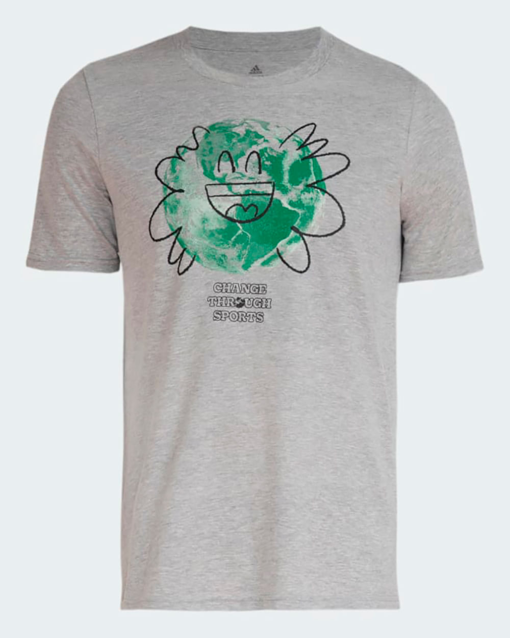 Camiseta Masculina Adidas Change Earth - Drastosa | Só as Melhores