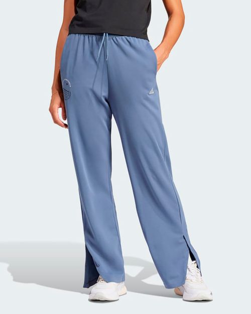 Calça Feminina Adidas Estampada Sportswear Resort Straight Leg