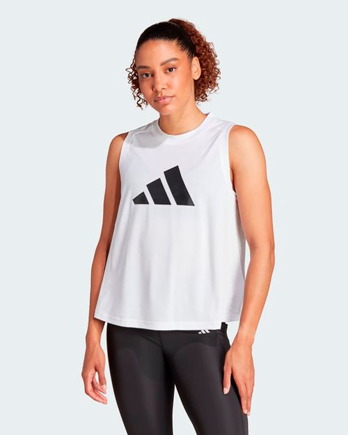 Regata Feminina Adidas Treino Train Essentials Big Performance Logo