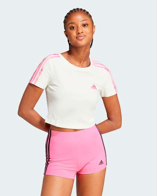 Camiseta Feminina Adidas Essentials Três Listras