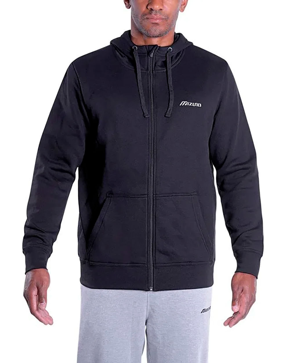 Jaqueta de Moletom Masculino Mizuno Zipper Drastosa Só as