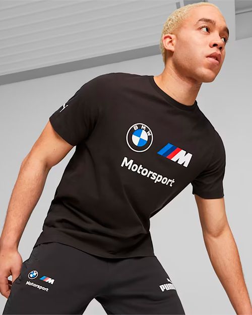 Camiseta Masculina Puma BMW Motorsport ESS Logo Tee
