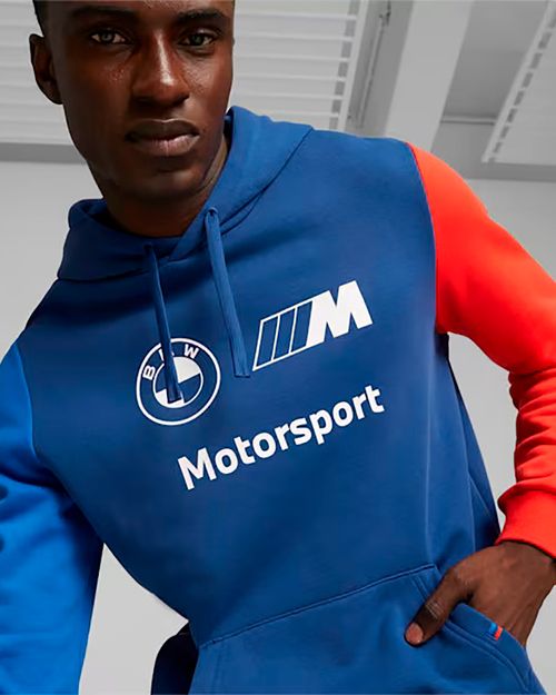 Blusão de Moletom Masculino Puma BMW Motorsport Fleece