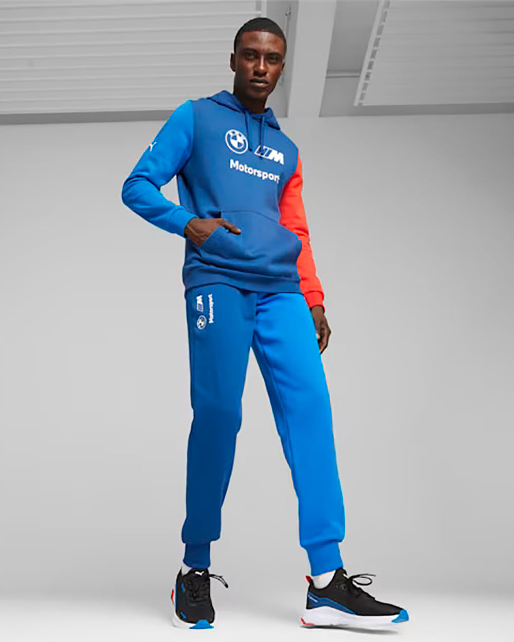 Blusão de Moletom Masculino Puma BMW Motorsport Fleece Drastosa