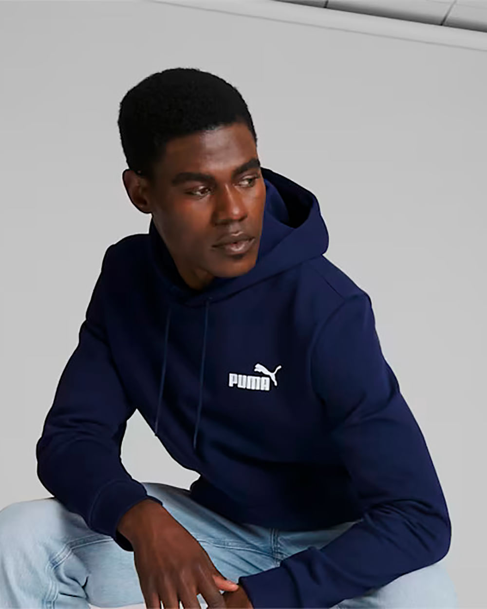 Blusão Masculino Puma Essentials Small Logo Hoodie - Drastosa | Só