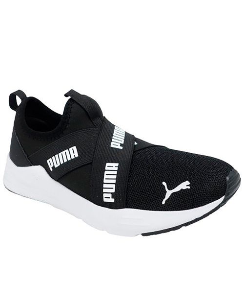 Tênis Puma Wired Run Slip-On Juvenil