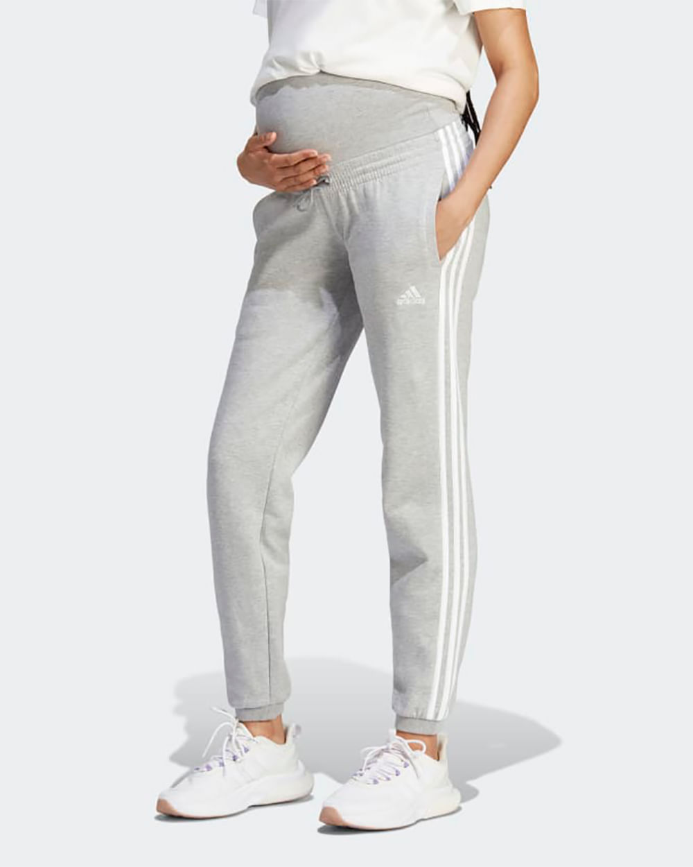 Calça Moletom Feminina Adidas Maternidade Drastosa Só as