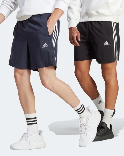 Kit 2 Shorts Masculinos Adidas Aeroready Essentials Chelsea 3-Stripes
