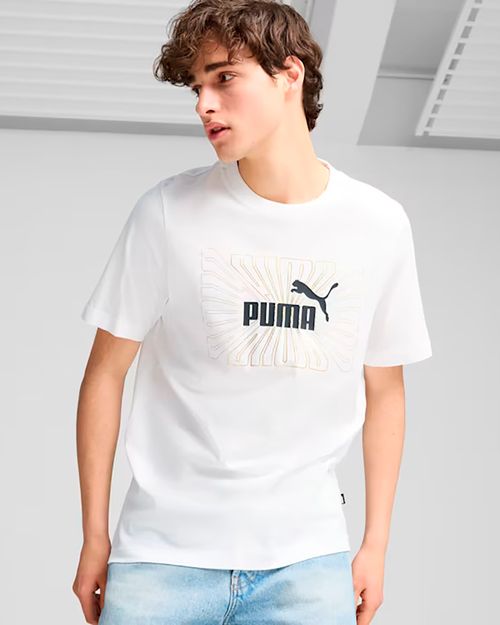 Camiseta Masculina Puma Estampa Gráfica Foil