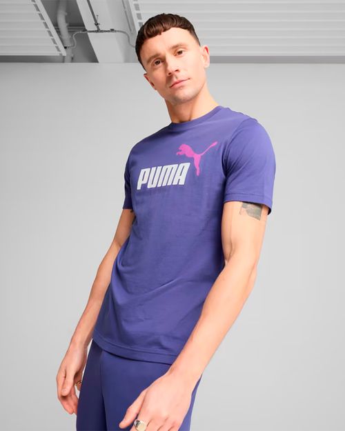 Camiseta Masculina Puma Essentials 2 Color No. 1 Logo Tee