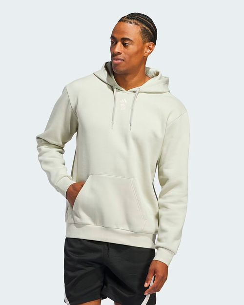 Blusa Moletom Masculino Adidas Capuz Estampado Worldwide Hoops