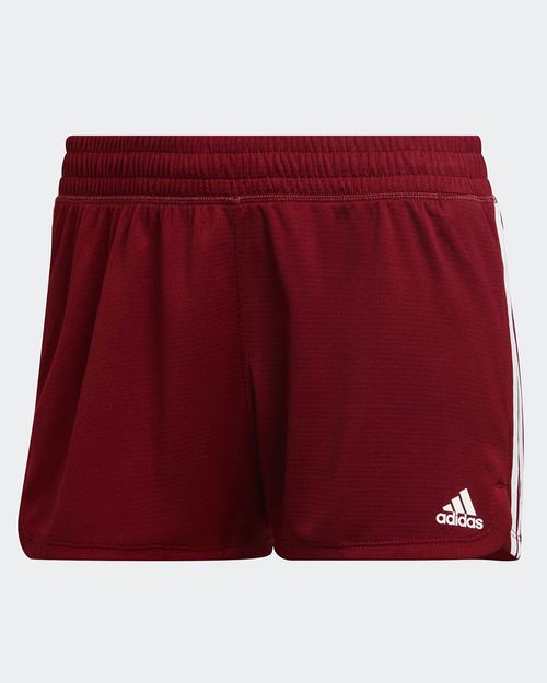 Shorts Feminino Adidas Malha Pacer 3-Stripes