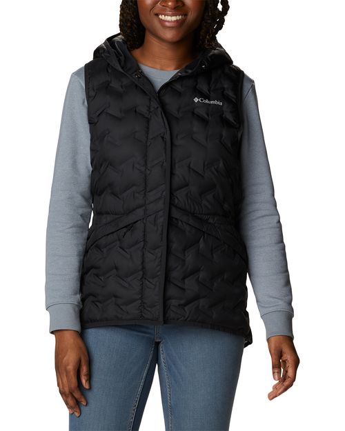 Colete Down Columbia Feminino Delta Ridge™ com Capuz