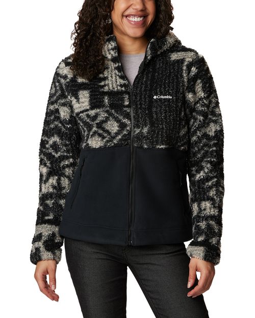Jaqueta Fleece Columbia Feminina Winter Pass™ Sherpa com Capuz